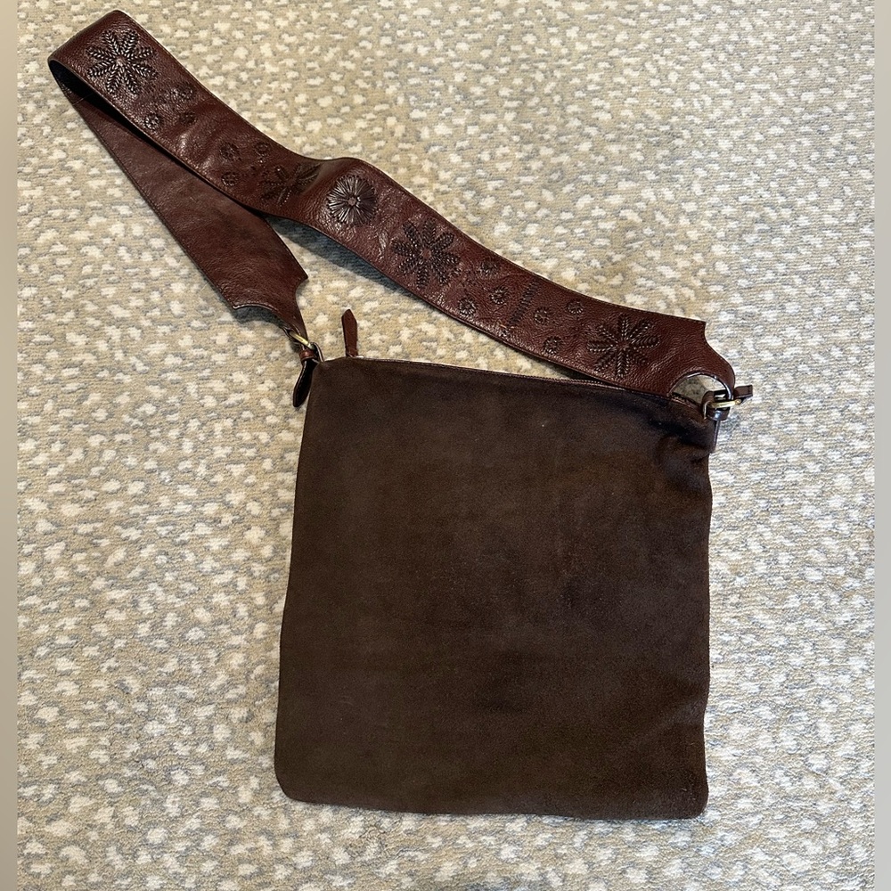 Cynthia Rowley Leather and Suede Bag